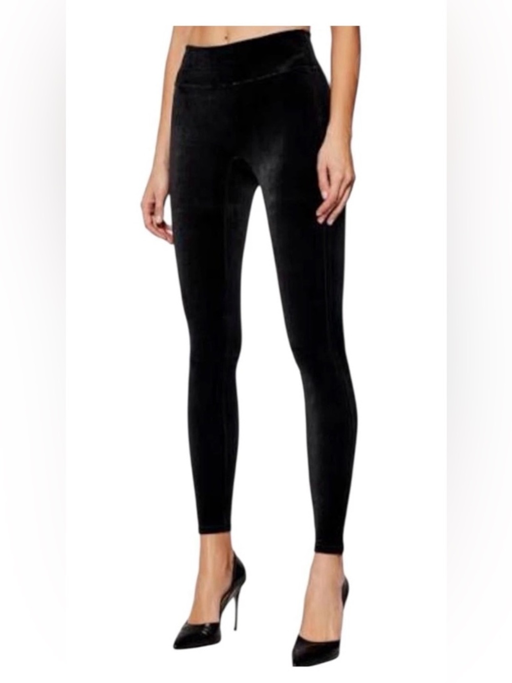 Spanx High Waisted Velvet Leggings